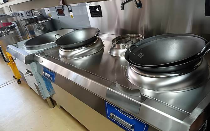 勐海商用廚具電磁爐設備圖片